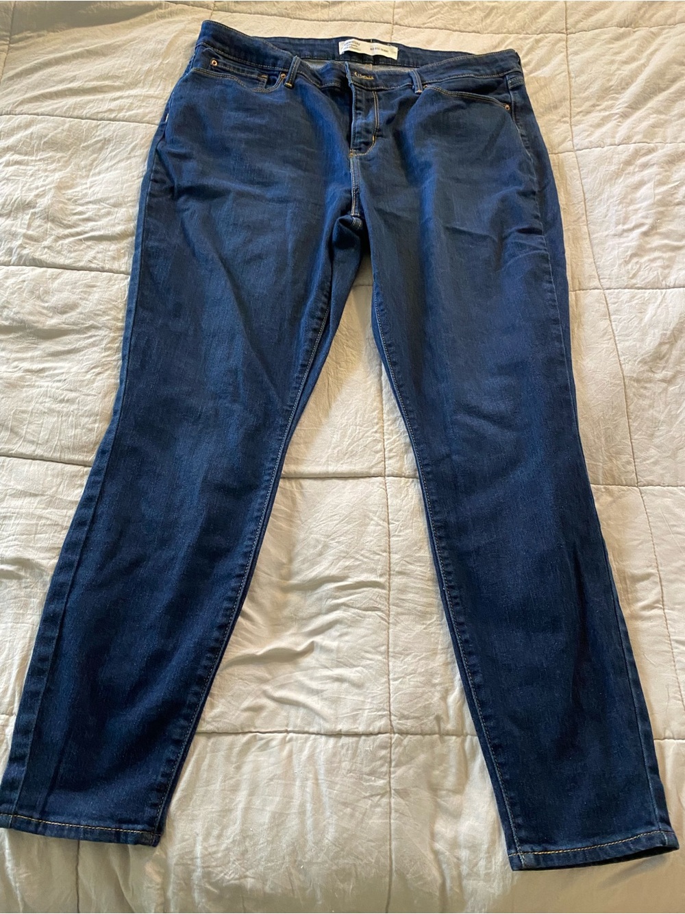 Signature by Levi Strauss Dark Indigo Skinny Jeans